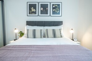 Luxury Apartment, City View | 1 bedroom, laptop workspace, iron/ironing board - Cosy One Bed Apartment with Gym & Parking Near Ascot, Legoland (Bracknell)
