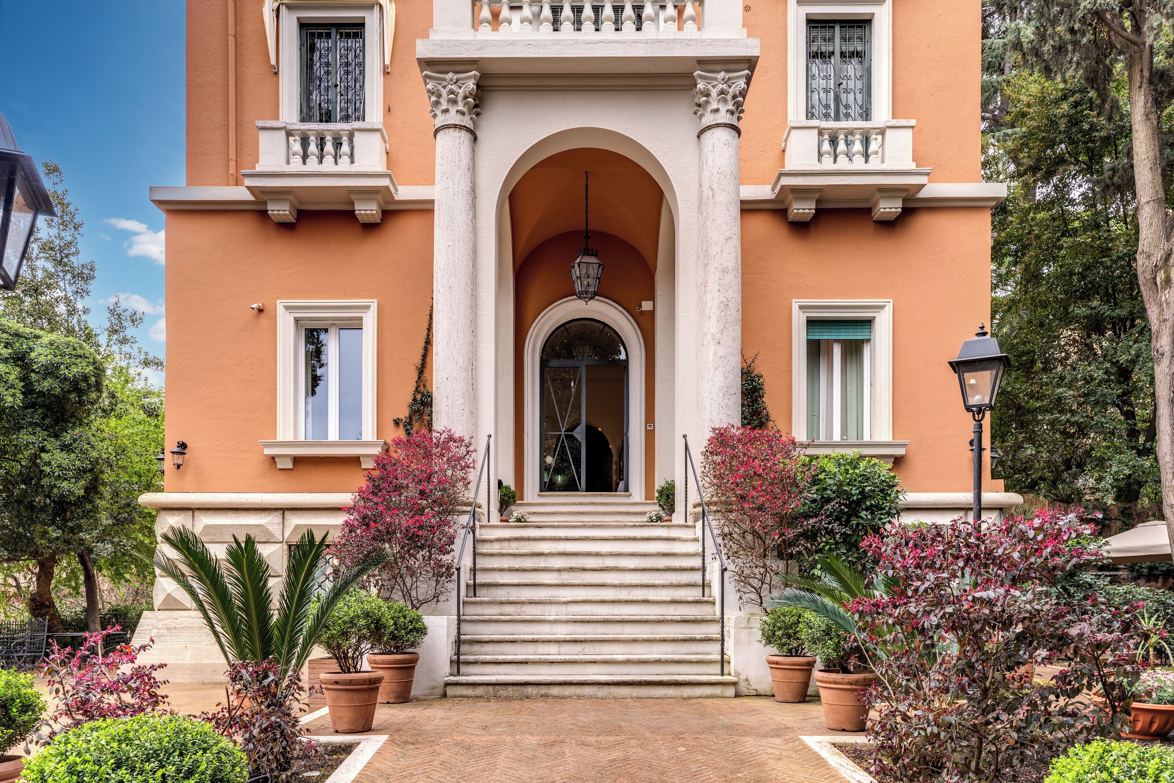 Façade de l’hébergement