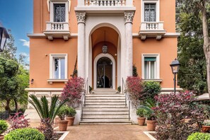 Voorkant van accommodatie