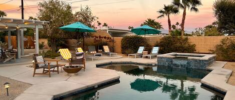 House, Multiple Beds, Private Pool, Pool View | View from room