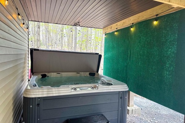Bain à remous extérieur