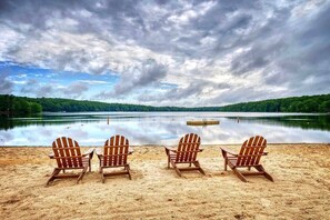 Beach - Grand Woodland Retreat | Hot Tub | Game Room (Gouldsboro)