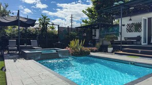 Outdoor pool - Garden Relaxing Room: Heated Pool & Jacuzzi (Arecibo)
