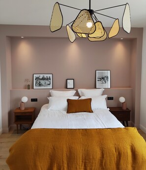 Apartemen Superior | Seprai premium, Wi-Fi gratis, dan seprai linen