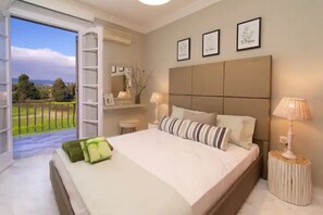 2 عدّة غرف نوم وواي فاي وملاءات أسرّة