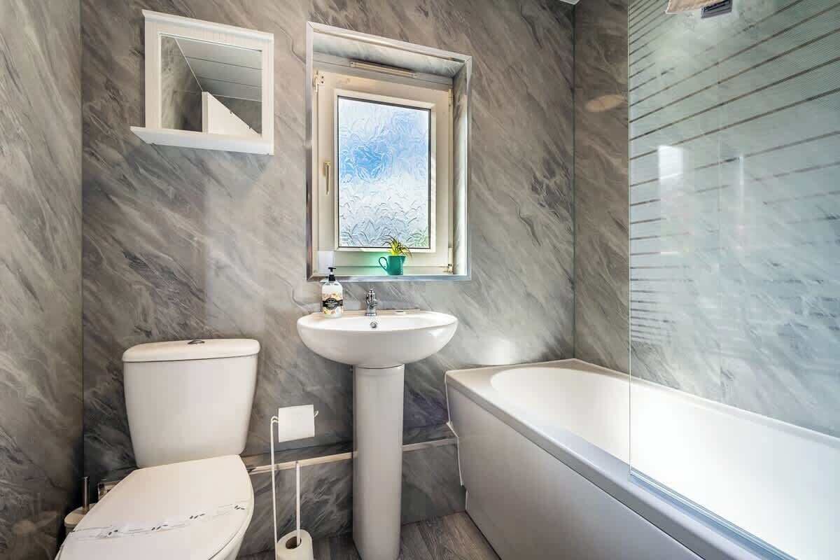 Shower, hair dryer
