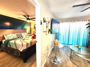 1 bedroom, desk, iron/ironing board, free WiFi