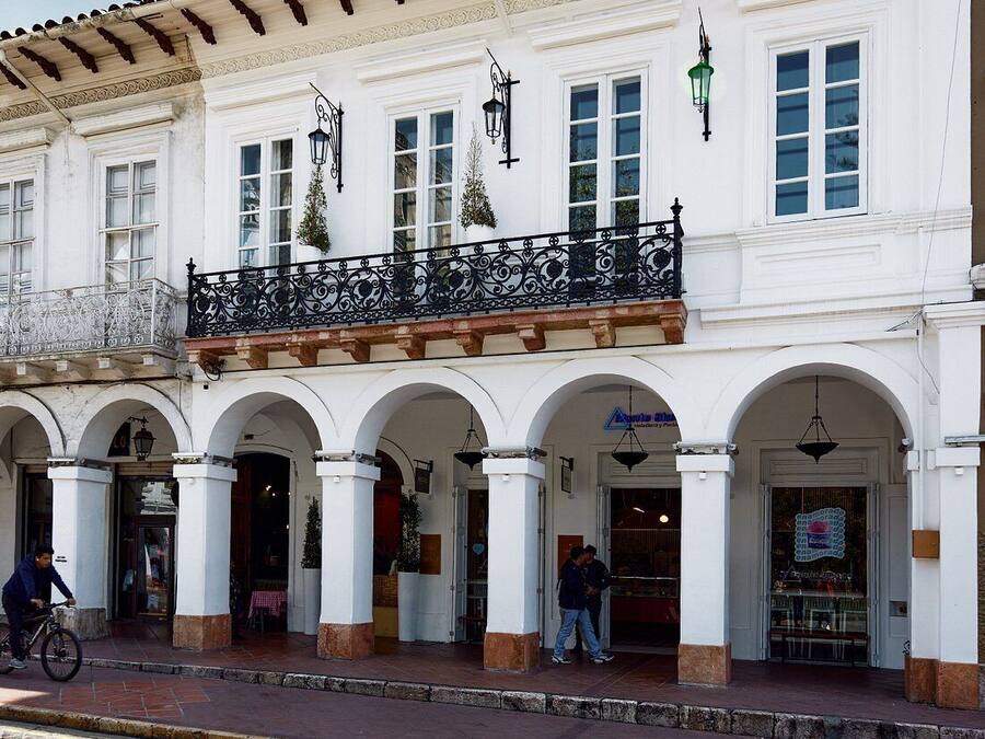 Facciata della struttura