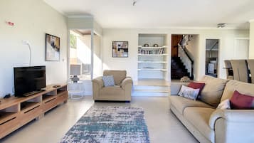 Fernseher, Kamin, Videospiele, DVD-Player