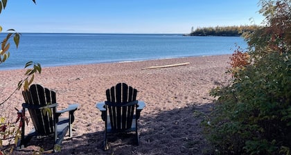 Lake Superior Beach Front Downtown Grand Marais