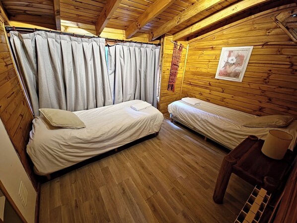 2 habitaciones, wifi y ropa de cama