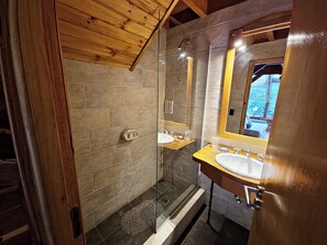 Hair dryer, soap, shampoo - El Remanso - Cipres Cabin, Bahía Manzano (Puerto Manzano)