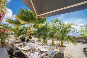 Outdoor dining - Villa Alma Da Lua - Four Bedroom Villa, Sleeps 10 (Saint-Pierre)