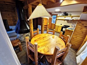 Dining - El Remanso - Radal Cabin, Manzano Bay (Puerto Manzano)