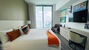 2 slaapkamers, een strijkplank/strijkijzer, gratis wifi, beddengoed