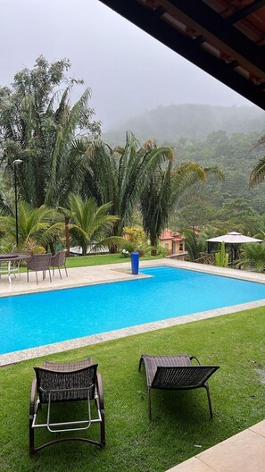 Outdoor pool - Hotel Villa Babaçu (Jacobina)