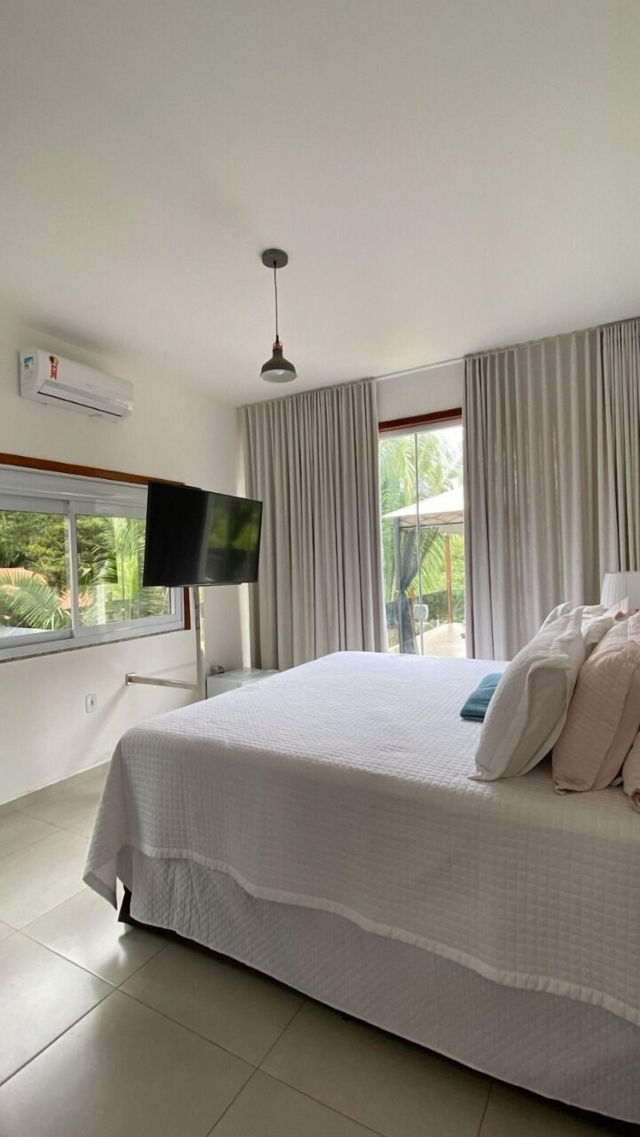 Roupas de cama premium, camas com colchões pillow-top