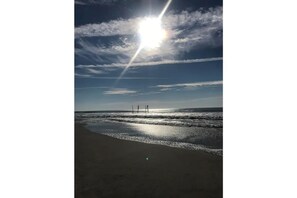 Beach nearby, beach towels