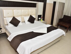 Phòng Superior | Bộ trải giường bằng vải cotton Ai Cập, bộ đồ giường cao cấp 