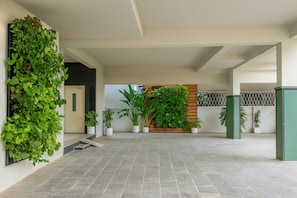 Free self-parking - White Fern Stays (Hyderabad)