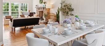 NEW DECK!  Private 1 Acre Family Friendly Home - Heated Pool, Home Office & Gym