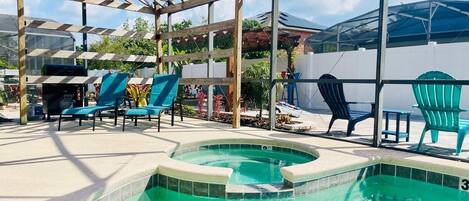 Außenpool, beheizter Pool