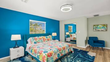 1 bedroom, desk, iron/ironing board, WiFi