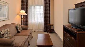 TV, DVD player, offices