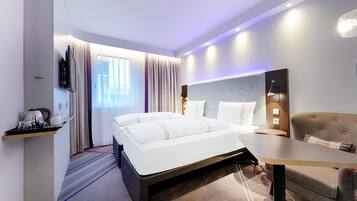 Phòng đôi hoặc 2 giường đơn Tiêu chuẩn | Phòng cách âm, bộ trải giường