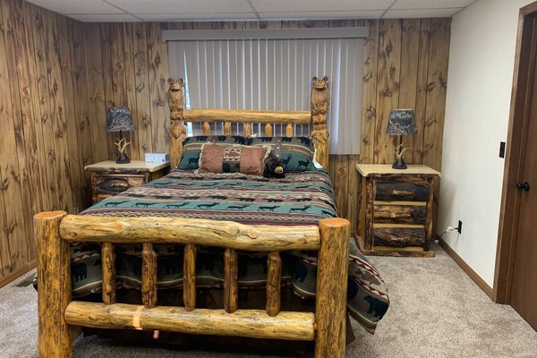 Another view of one upstairs bedroom