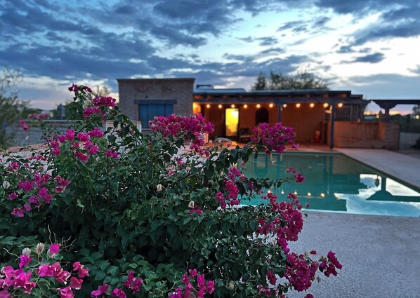 Outdoor pool - Los Ocotillos Villa with Private Pool in the Heart of Wickenburg! (Wickenburg)