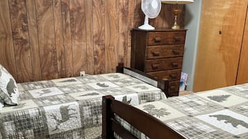 4 habitaciones y ropa de cama