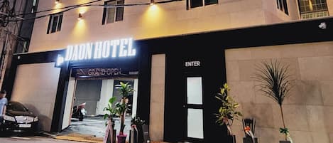 Façade de l’hébergement