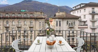 Castle view, Bellinzona, Switzerland