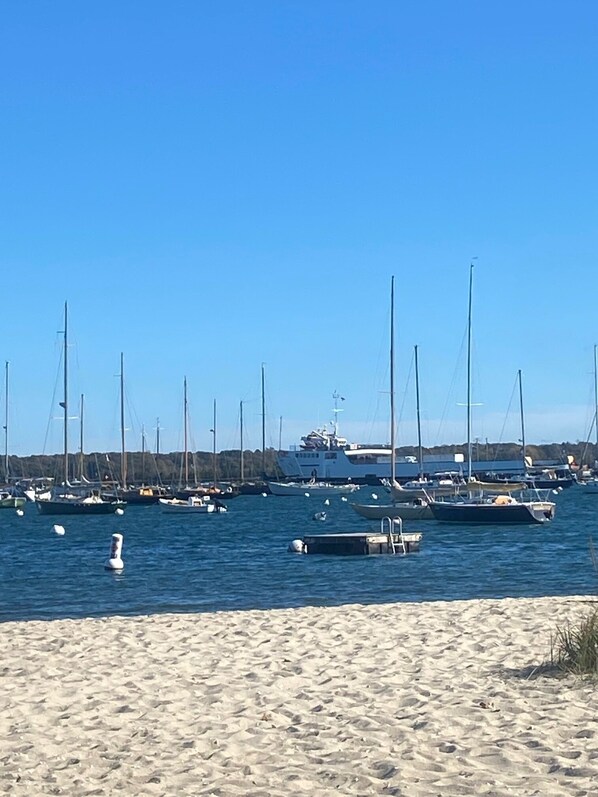 Sun loungers, beach towels