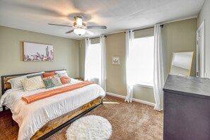 3 bedrooms, iron/ironing board, Internet, bed sheets