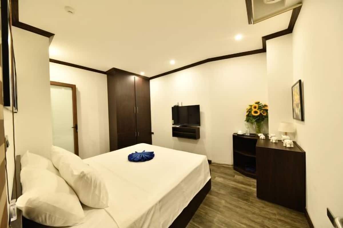 Ropa de cama hipoalergénica y minibar