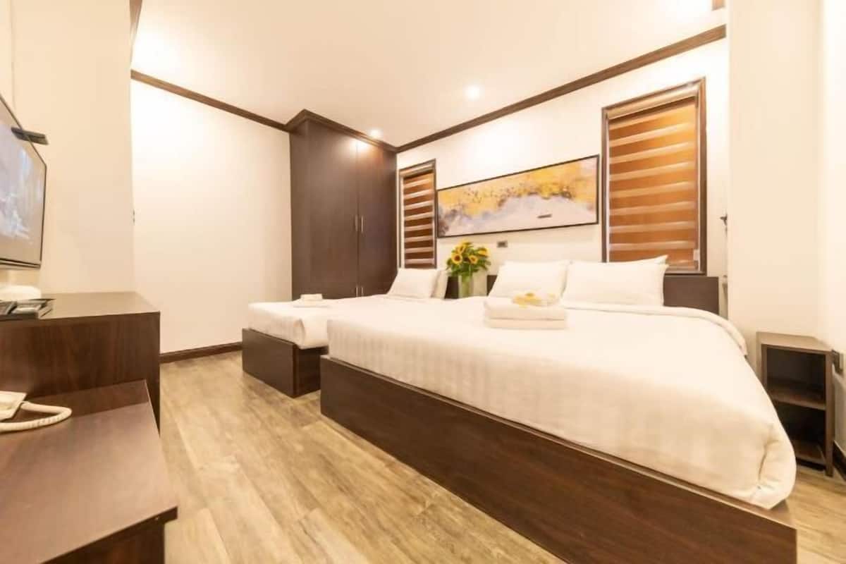 Ropa de cama hipoalergénica y minibar