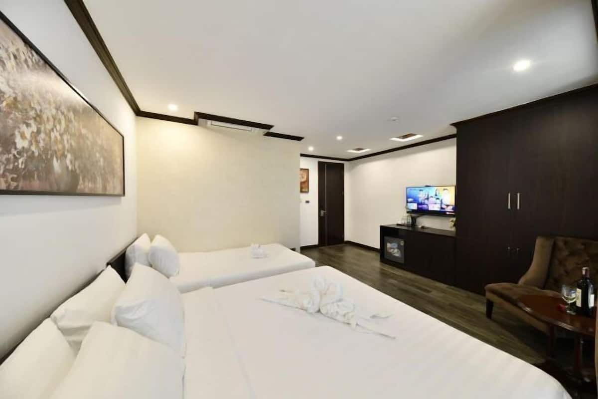 Ropa de cama hipoalergénica y minibar
