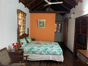 1 soverom, strykejern/-brett, wi-fi (inkludert) og sengetøy