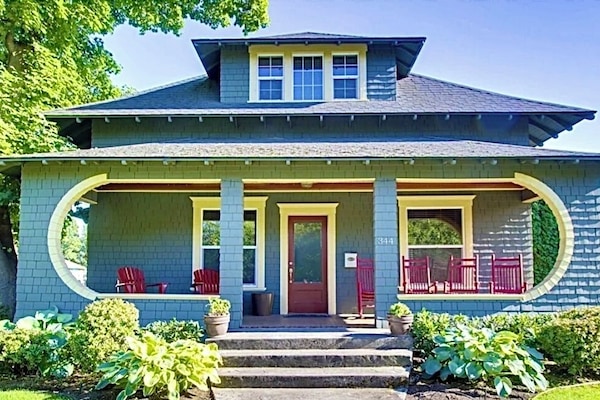 Built in the 1900’s, this is a true representation of a Craftsman style home.