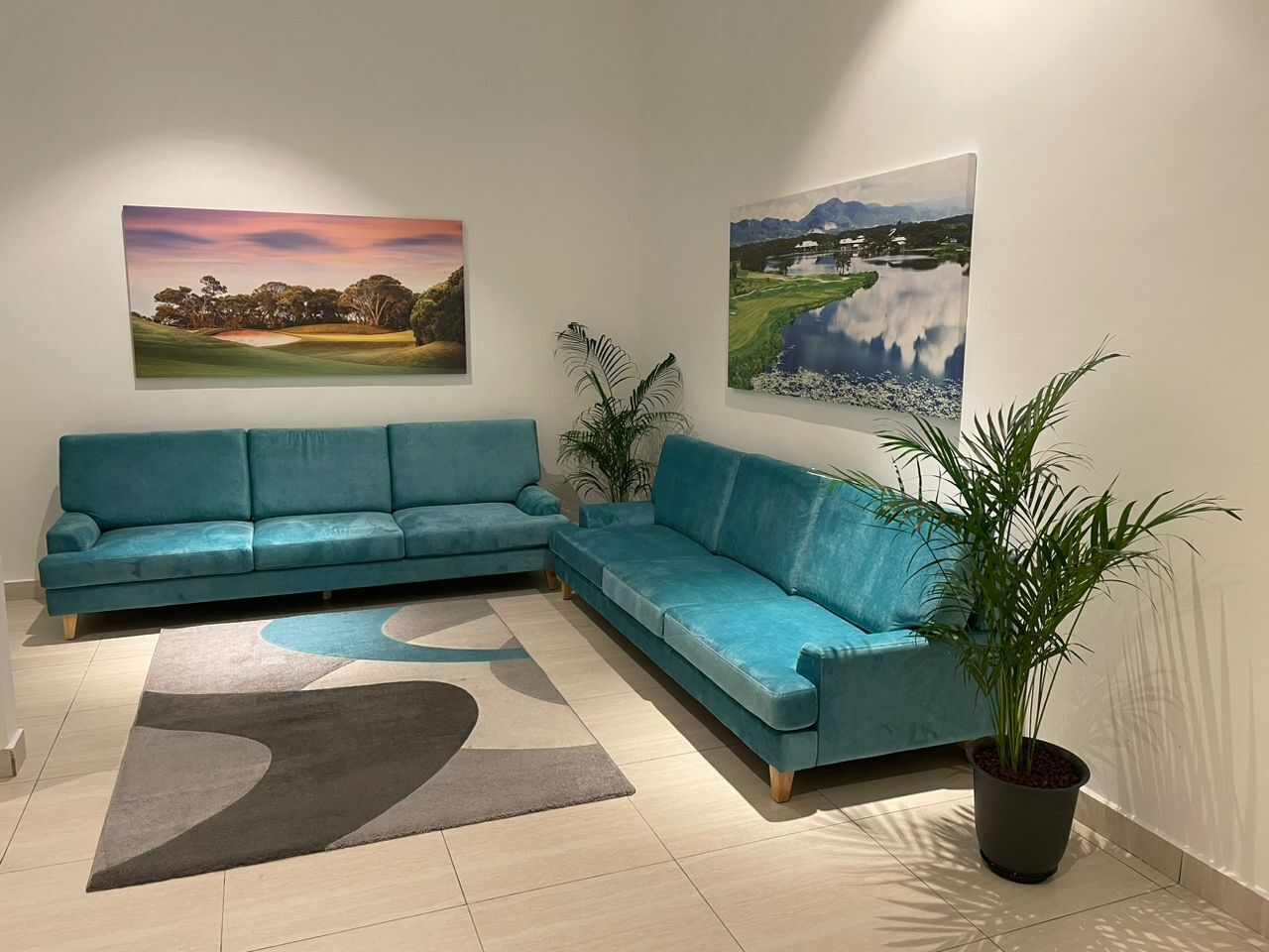 منطقة الجلوس في الردهة