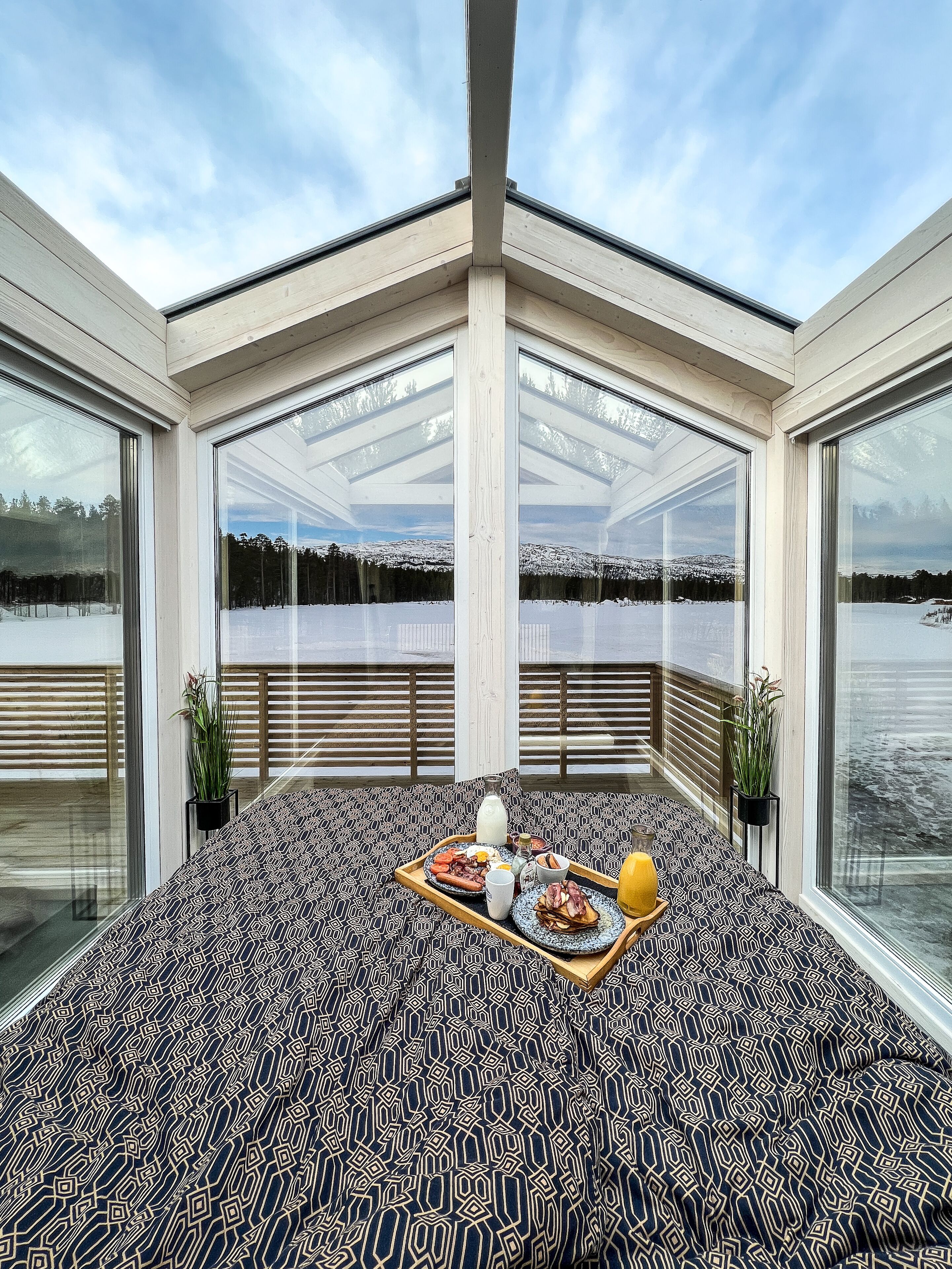 Ferdiglaget frokost hver dag (NOK 200 per person)