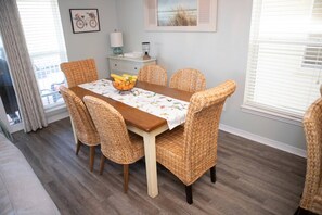 Dining - Welcome to Emerald Sea-cret! at Gulf Island Condos |Walk to White-Sand Beaches |Relax by the Pool! (Navarre)