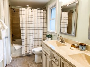 Hair dryer, towels