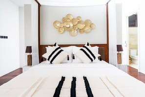 빌라, 전용 수영장 (8 Bedrooms) | 이집트산 면 시트, 고급 침구, 객실 내 금고, 각각 다른 스타일의 인테리어