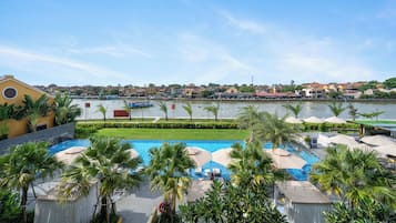 Premium Room, 1 King Bed, River View | View from room