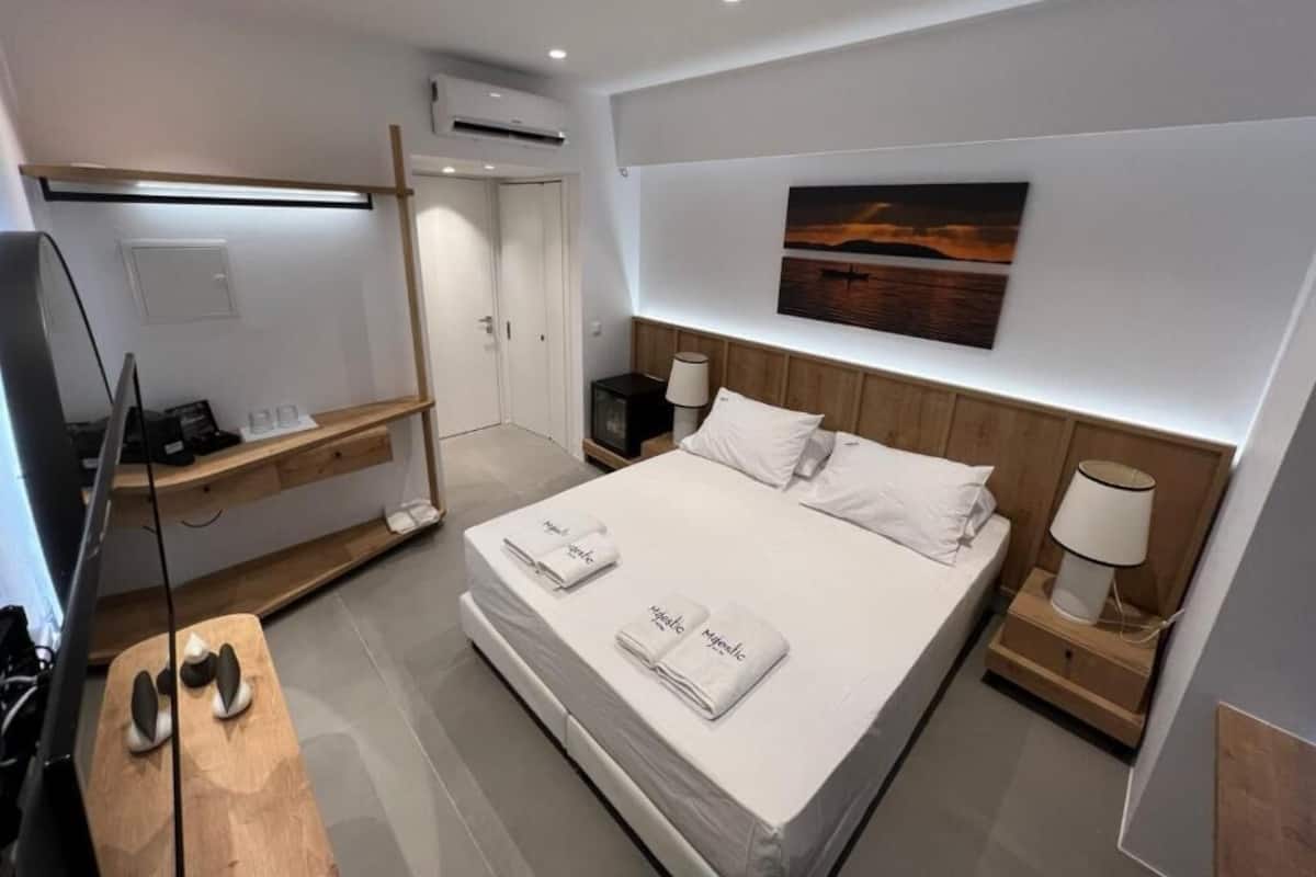 Standard dubbelrum eller tvåbäddsrum | 1 sovrum, sängtillbehör av högsta kvalitet, minibar och gratis wi-fi