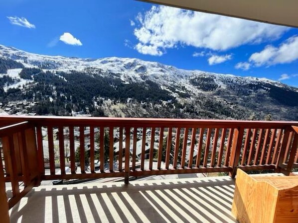 Property grounds - Renovated ski-in/ski-out studio with balcony and parking (Méribel)