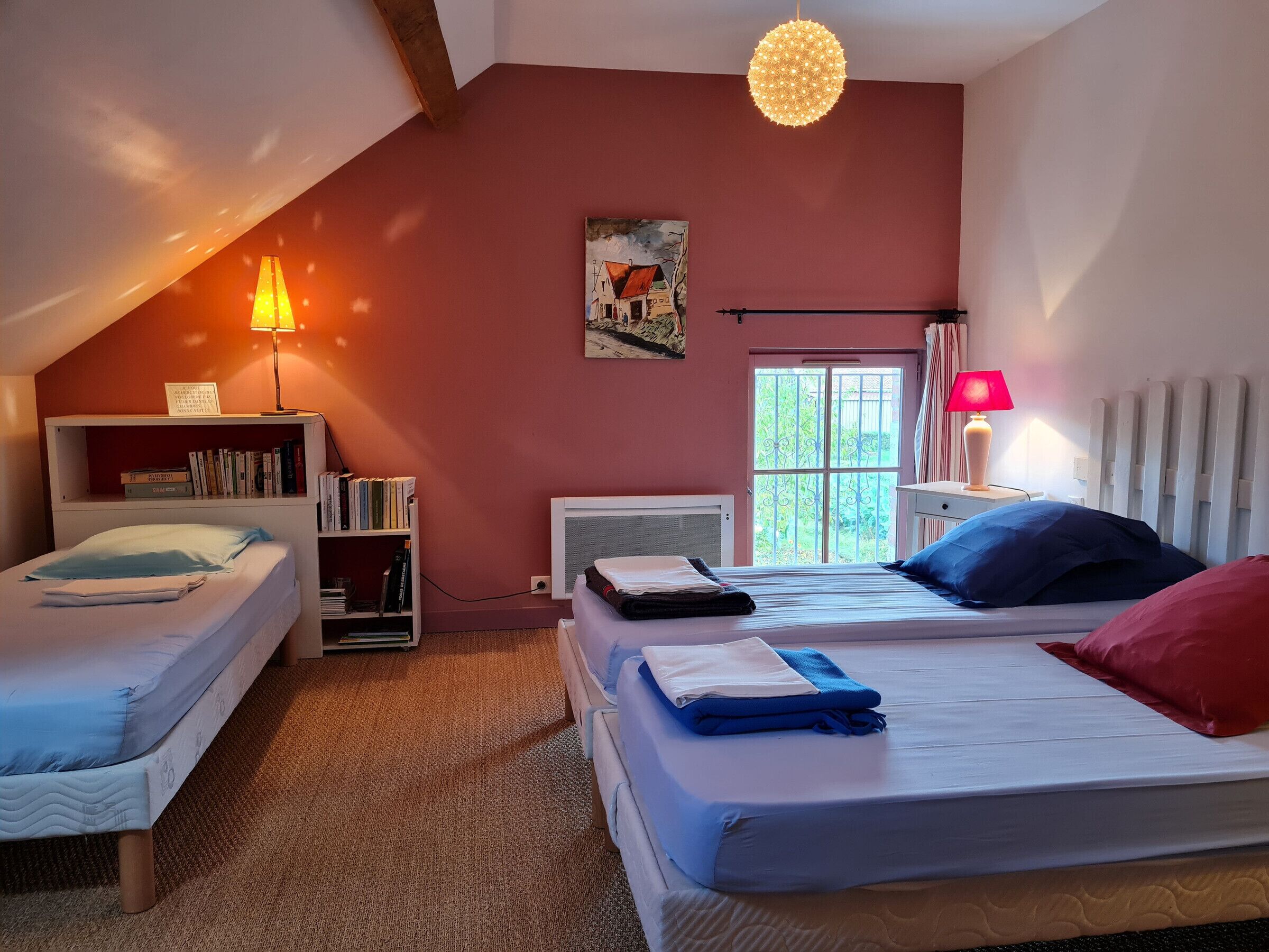 2 chambres, Wi-Fi gratuit, draps fournis